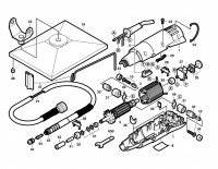 Dremel F 013 033 2CA Moto-Flex 232 Hanging Motor Flex Shaft Rotary Tool Spare Parts